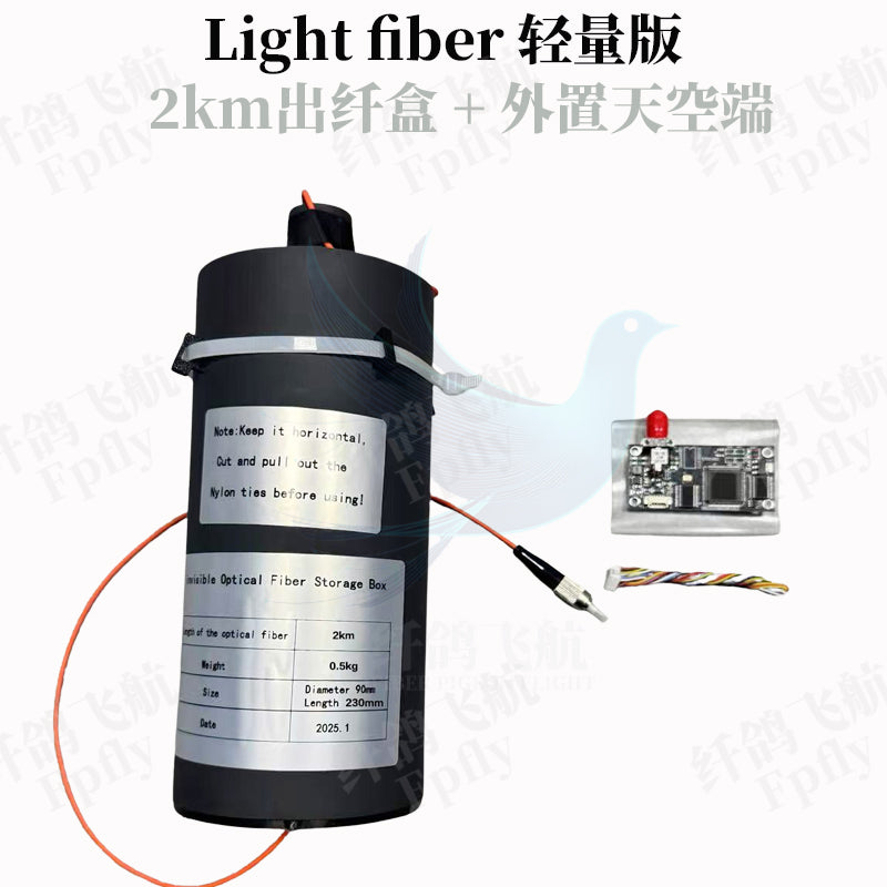 UAV accessories-Sky image transmission system/Ground image transmission system/Fiber optic disk Optical fiber image data module