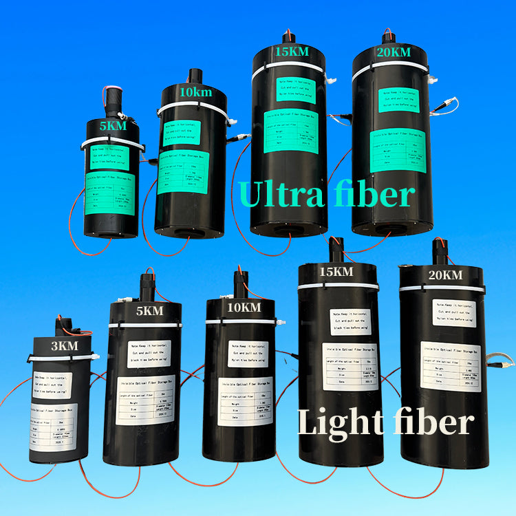 Optical Fiber Image Data Module / Relay Extender Module for FPV 2km/3km/5km/10km Set Anti-interference for FPV Drone Optical Fiber Image Data Module / Relay Extender Module for FPV 2km/3km/5km/10km/15km/19km Set Anti-interference for FPV Drone