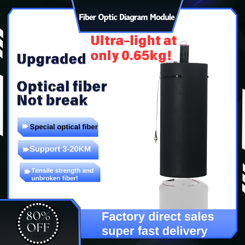 sky image transmission system ground image transmission system fiber optic disk optical fiber image data module uav accessories
