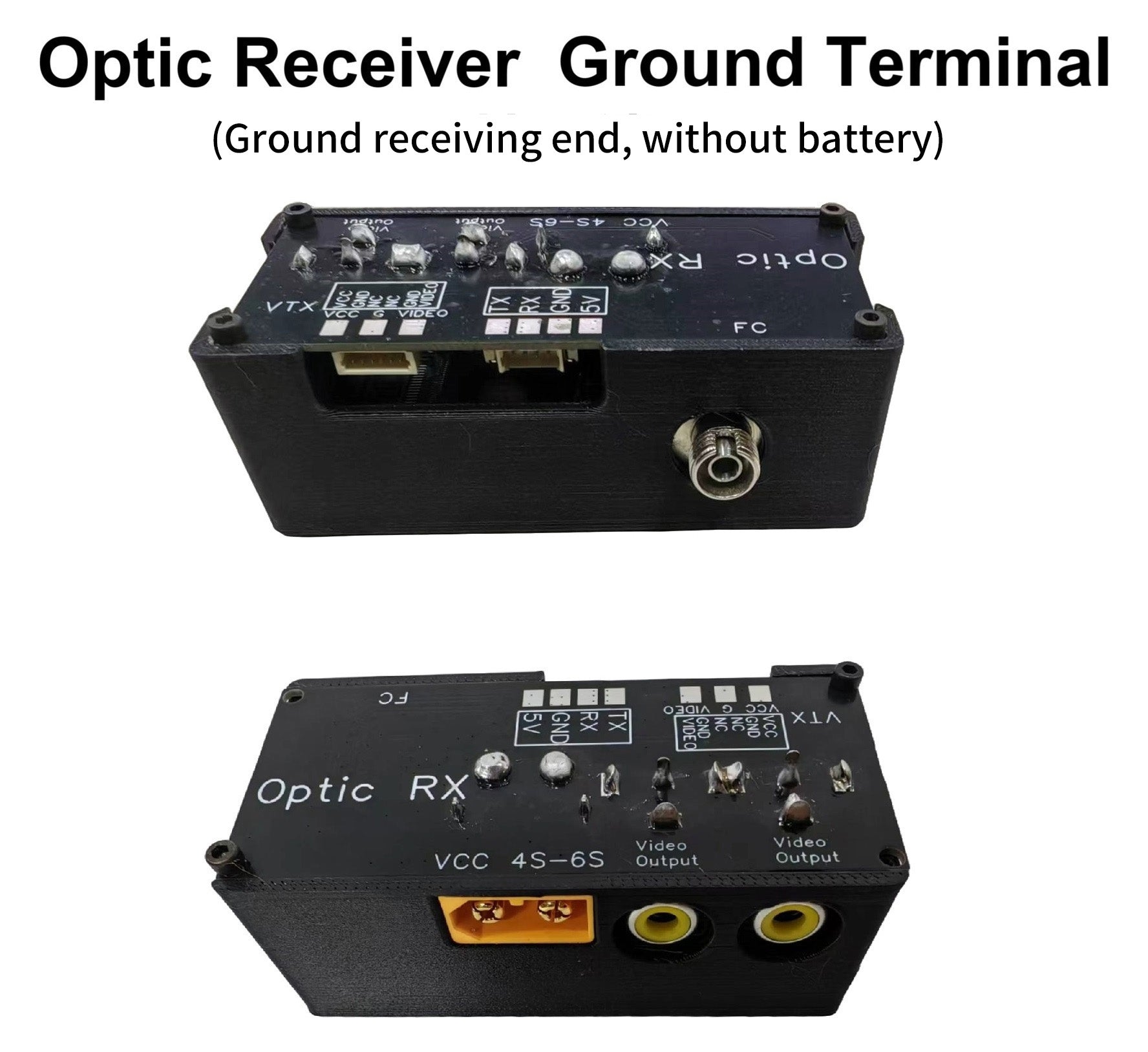 Optical Fiber Image Data Module for FPV Drone Image Transmission Optical Link Sky Anti-interference